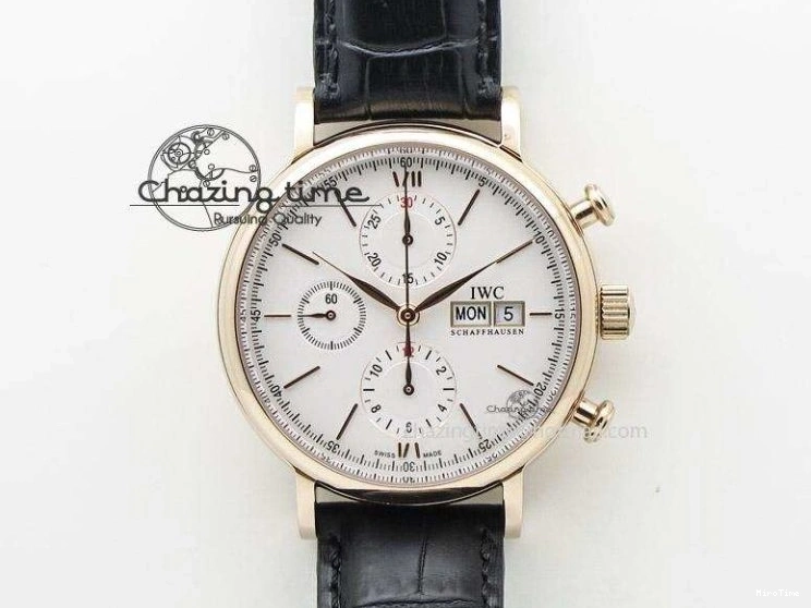 MIROTIME 1218 Portofino SCHAFFHAUSEN SS MKF 1:1 Best Edition Black Dial On Mesh Bracelet A Sporty 7342